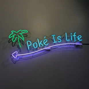 Cute neon sign