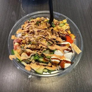 Build Your Poke Bowl