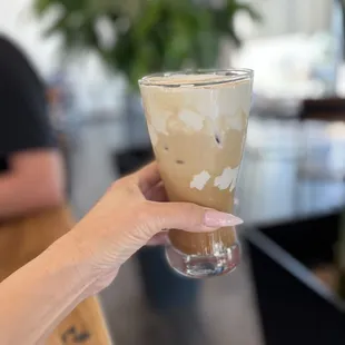 My favorite drink! White Moana (requested with heavy cream instead of milk, has no sweetener). Keto, decadent and delicious