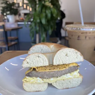 Sausage &amp; Cheese Sandwich