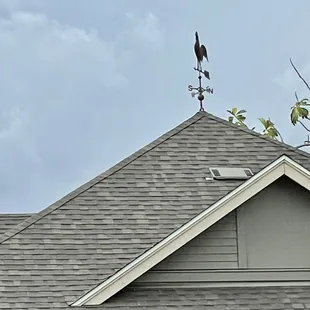 Weather Vane on top of the Pavilion