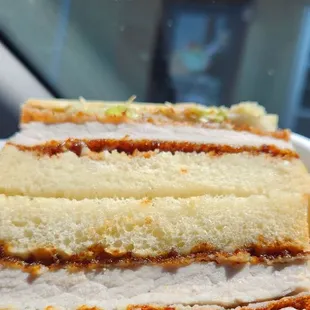 Pork katsu sando