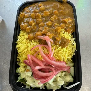 Chowpati bowl (channa masala )