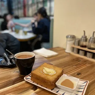 7. French Toast with Peanut Butter