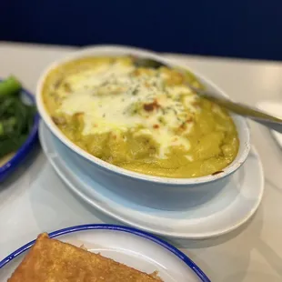 Baked Fried Rice Portuguese Chicken