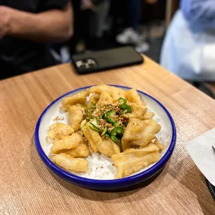 Salt and Pepper Fried Squid
