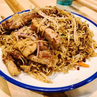 15. XO Sauce Fried Instant Noodle with Pork Chops