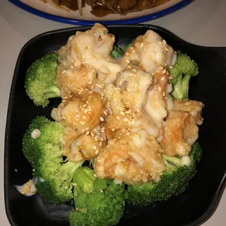 Fried Shrimp with Mayo