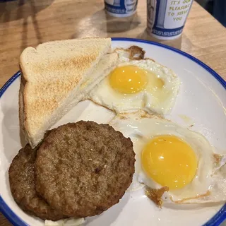 4. Pork Sausage and Egg Sandwich