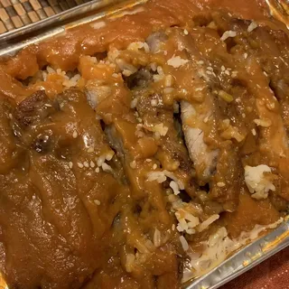 1. Baked Fried Rice with Pork Chop