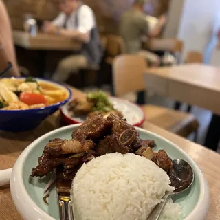 House Special Ribs on Rice