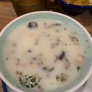 2. Corn and Mushroom Creamy Soup