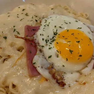 3. Ham and Egg Noodle Soup