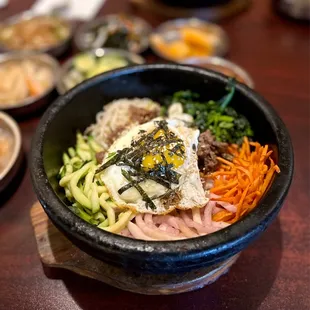 Bibimbab with Beef