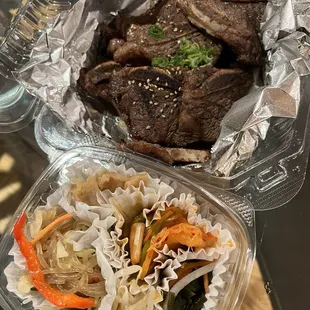 28. Beef Short Rib &quot;Galbi&quot; - even ordered food to go!