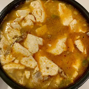 Original tofu soup w pork