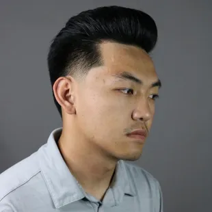 Taper pompadour