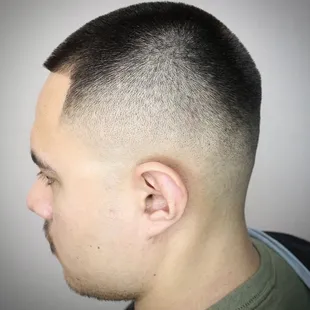 Medium skin fade