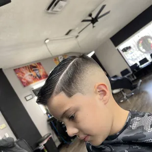 Kids haircut