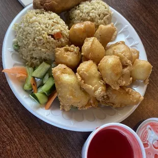 11. Sweet and Sour Chicken Lunch