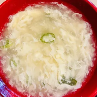 Egg flower soup