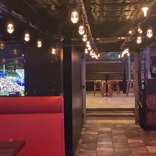 the inside of the restaurant