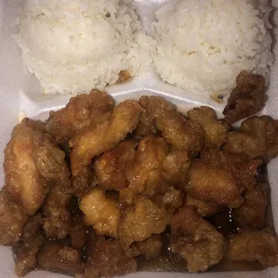 General Tao&apos;s chicken and rice