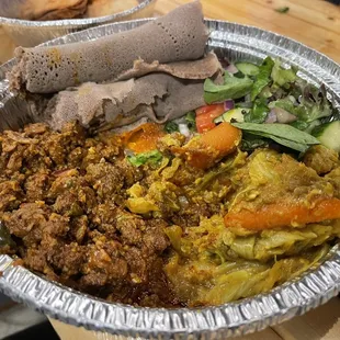 Beef Tibs (combo plate)