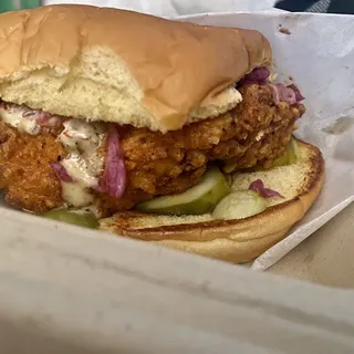 Hot Chicken Sandwich