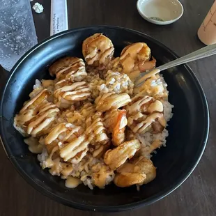 Jumbo Shrimp bowl