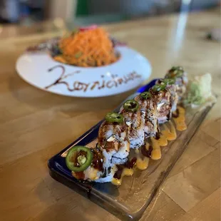Filet Roll &amp; Tuna Bowl.