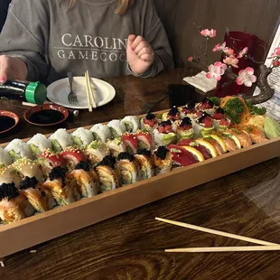 sushi and sashimi