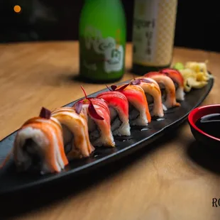 sushi and sashimi, food