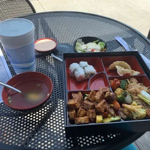 Tofu Bento Box - 4/5 stars overall. Amazing value for the money.