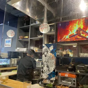 Open kitchen