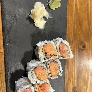 $7.50 Spicy tuna