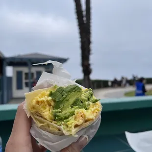 Egg Burrito 1