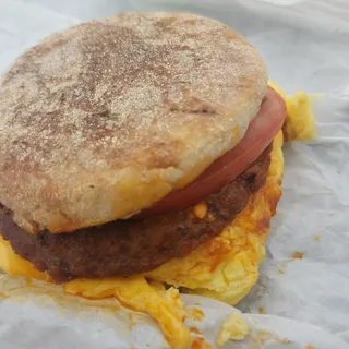 Chorizo Breakfast Sandwich