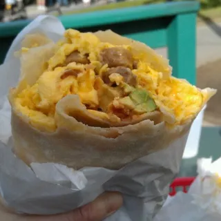 Egg Burrito 1