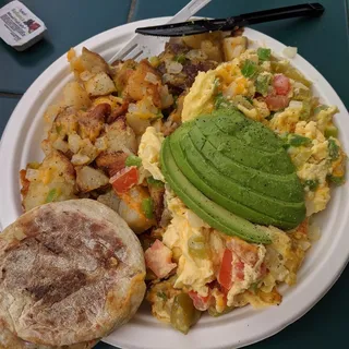 Veggie Egg Scramble