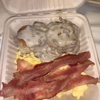 Biscuits and Gravy Plate