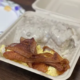 Biscuits &amp; gravy.