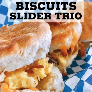 Biscuits Slider Trio