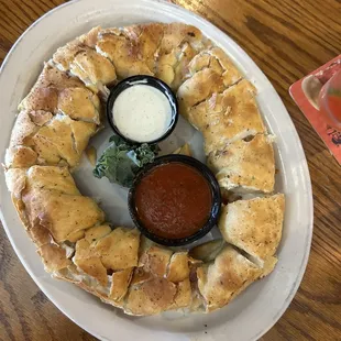&quot;Bones&quot; appetizer (pizza bites ) very good!