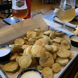 Fried pickles