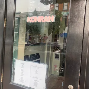 Not open at 633 pm Saturday