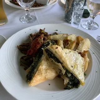 Spanakopita and Tiropita