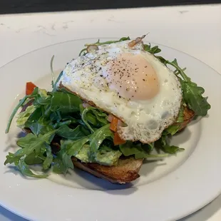 Avocado toast with egg! A1