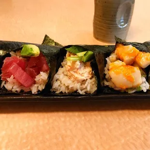 Hand rolls