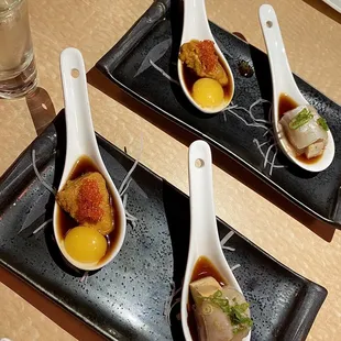 sushi and sashimi, food